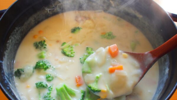 クリームシチューを作る時に牛乳がない場合代用できるもの